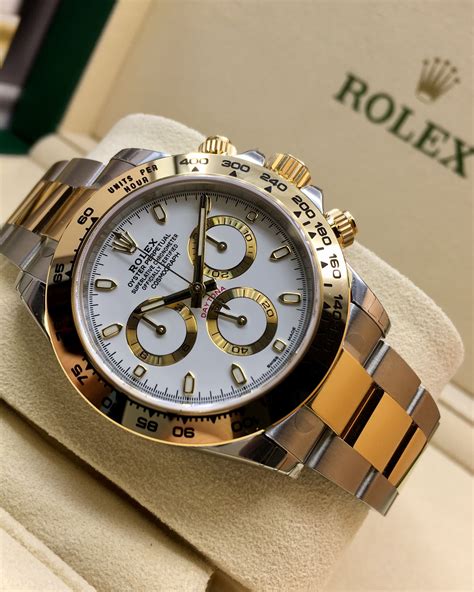 rolex bi metal daytona|rolex steel daytona for sale.